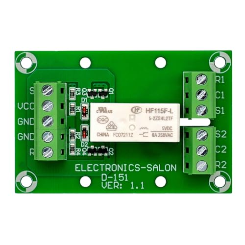 Relais bistable DPDT 8 Amp RT424F05 Electronics-Salon à verrouillage et bobine DC5V haute précision