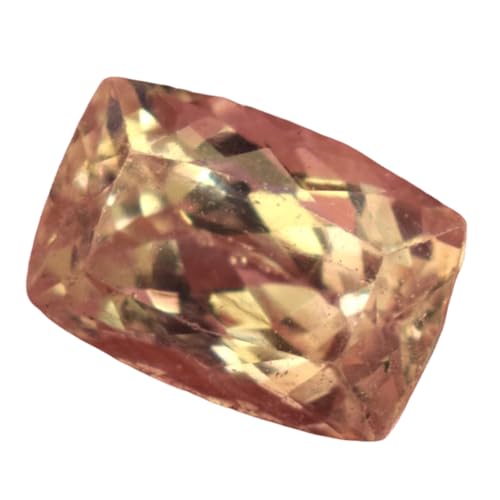 Topaze jaune naturelle 13x9mm facettée pour création de bijoux uniques DIY