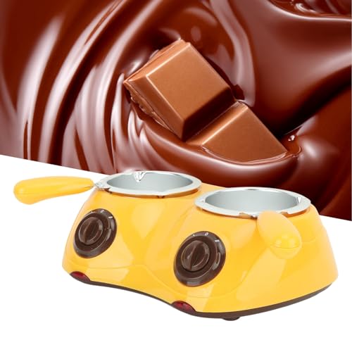 Fuente de chocolate eléctrica con doble pote 20W y dos temperaturas miniatura 6