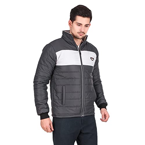 Image of Christy World Men's Regular fit Jacket (FULJJACT 08 BGRN L Green Large)