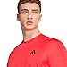 Adidas Men's Designed for Movement Training T-Shirt, Pure Ruby/Black, Medium