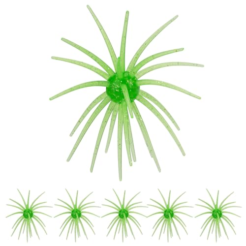 QualyQualy Urchin Bait for Bass Fishing, Creature Urchin Bass Bait