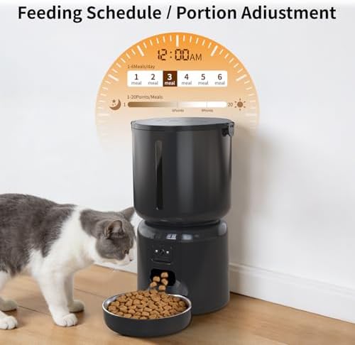 Automatic Cat Feeder and Waterer Set — texture and fabric close-up