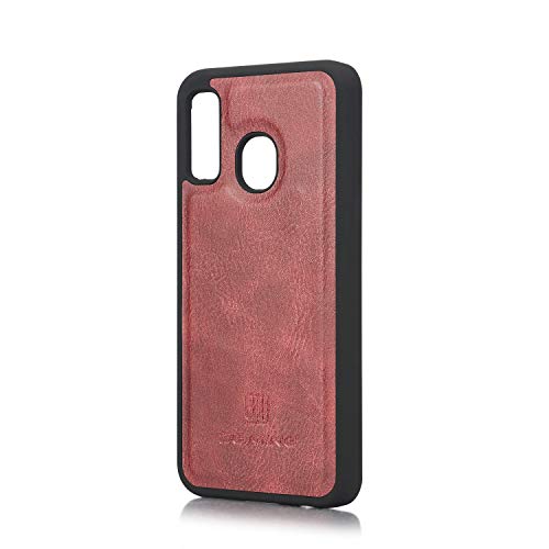 Étui portefeuille amovible pour Galaxy A40, coque antichoc 2 en 1