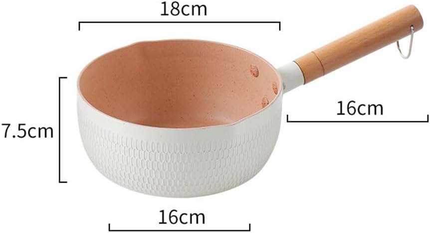 Household Pan Small Milk Pot Instant Noodles Wheat Rice Stone Non-stick