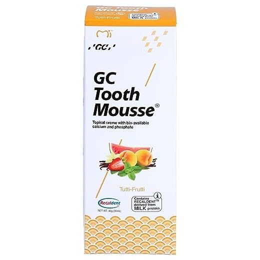 GC Tooth Mousse Tutti-Fruiti, 40 g
