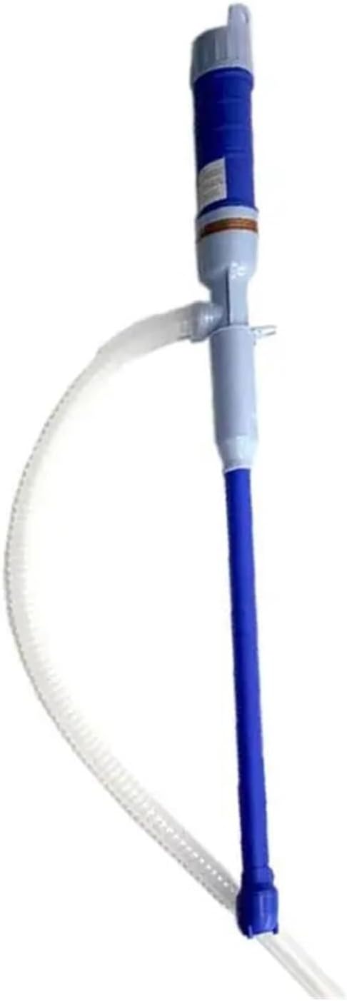 Drum Pump, Portable Electric Oil Pump Self Priming Transfer For Vehicle Engine Fluid Extraction,Barrel Pump(Blue)