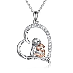 Silver-Sloth Necklace