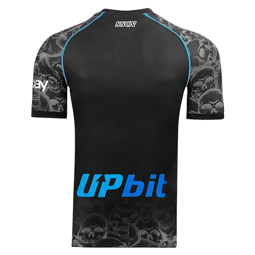 SSC NAPOLI Halloween Jersey T-Shirt, Black, M - Image 3