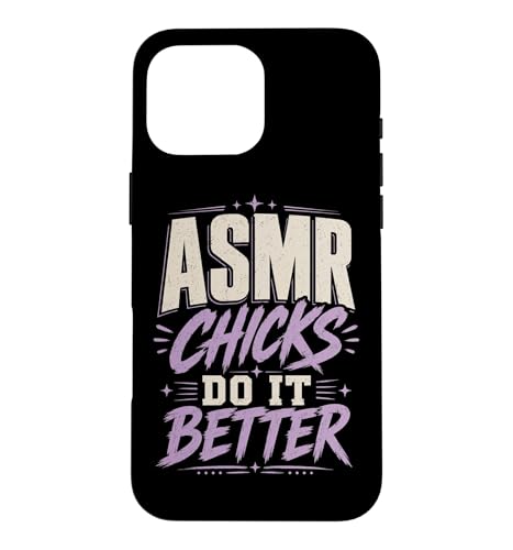 ASMR Chicks Do It Better �L���[�g �`�N�`�N����g���K�[ �X�}�z�P�[�X iPhone 16 Pro Max �p