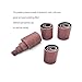 HANPINYUAN 20 Packs Sanding Drum Kit and Sleeves Set for Drill or Drill Press,2”Long Sanding Drums and 1/4”Shank,60, 80,120 and 240 Grit
