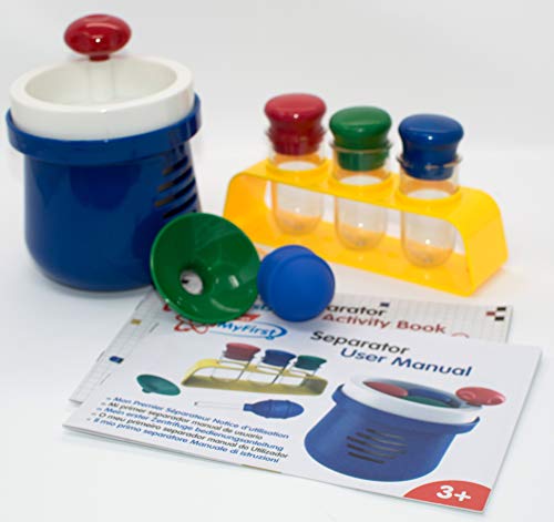 EDU-TOYS Meine erste Zentrifuge – Experimentierkasten für Kleinkinder mit bebildertem Handbuch in deutsch für kleine Wissenschaftler – Bild 4