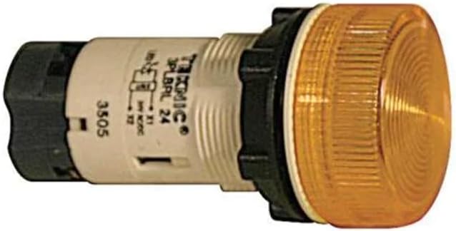 3PLBR5L-048, Industrial Panel Mount Indicators/Switch Indicators Pilot Light 22mm, Integral LED