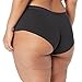 Amazon Essentials Women's Cotton Boyshort Underwear (Available in Plus Size), Pack of 5, Black/Grey Heather/White, 3X