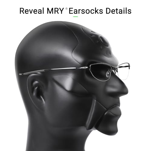 Almohadillas para gafas de repuesto gris y negro 5