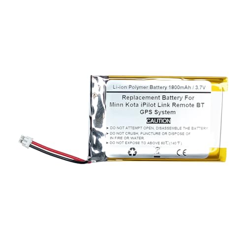 3.7V 1800mAh Replacement Battery for Min n KOT a iPilot Link Remote BT GPS System, APP00176