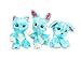 Worlds Apart Scruff A Luvs Rescue Pet Soft Toy - Rabbit, Cat Or Dog, Aqua