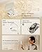 SHOKZ OpenFit 2 Open-Ear Headphones,True Wireless Bluetooth Earphones with Microphone,Earhook Earbuds with 48 Hours of Playtime,Fast Charging,IP55 Water-Resistant,with Carrying Bag,Beige,Bluetooth5.4