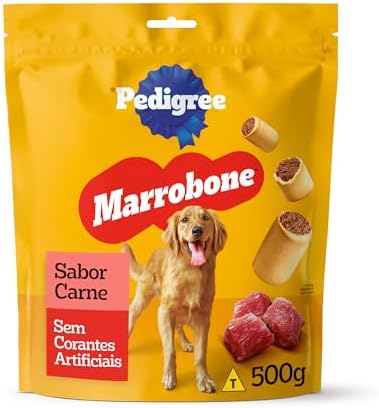 Biscoito Para Cachorros Pedigree Marrobone Carne Adultos 500g