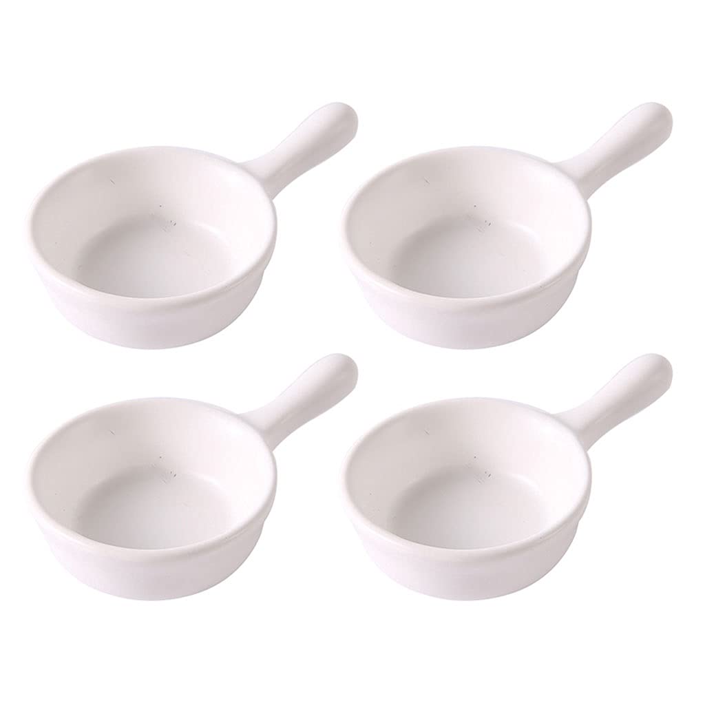 Soja Kleine Schalen Dip Gewürz Server Mini Sushi Snack Vorspeise Platten Set mit Griff