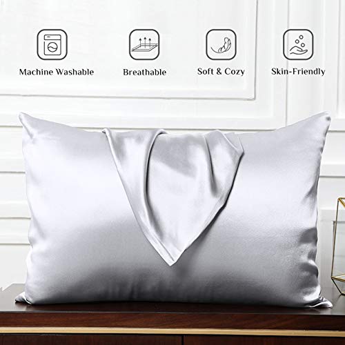 Federe in Raso, Emooqi Federe Cuscino Letto