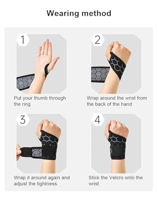 Ultra Thin Breathable Outdoor Compression Anti-Slip Elastic Sports Wrist Support Tendon Support Wrist Brace, Carpal Tunnel Brace,Gym Protection(Unisex) (Black)