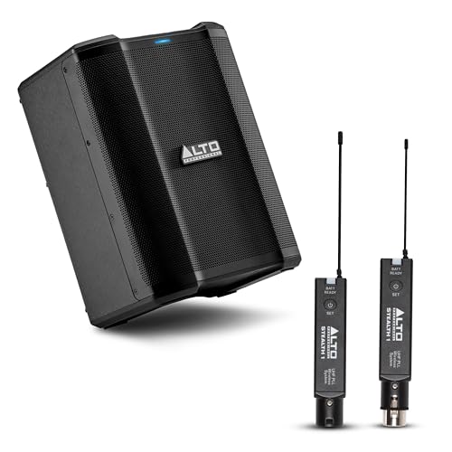 Système de Sonorisation Portable ALTO Busker avec émetteur XLR pour événement et live