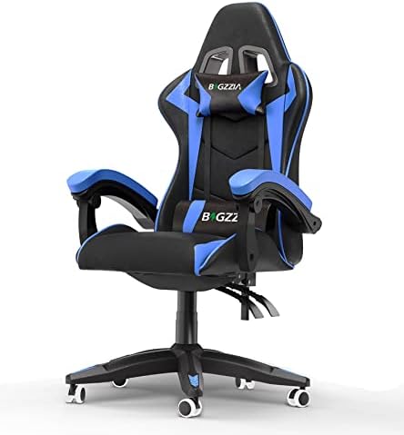 bigzzia Silla Gaming，Silla Ergonómica para Videojuegos, Oficina y...