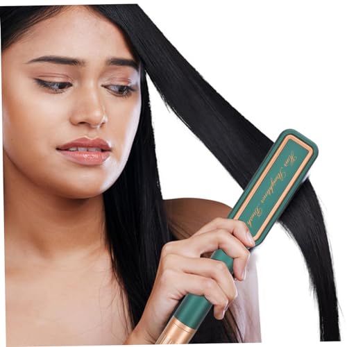 Plancha para el cabello con temperatura ajustable para todo tipo de cabello, diseño ligero y portátil para uso en casa y viaje miniatura 7