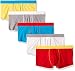 Astarin Mens Modal Colored Trunks Underwear Comfortable Boxer Briefs (Medium, 5 Pack)