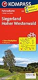  KOMPASS Fahrradkarte 3057 Siegerland, Hoher Westerwald 1:70.000: reiß- und wetterfest