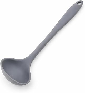 Busstier Silikon Kepçe, Sert Uçlu Çorba Kepçesi, Yemek Servis Kepçesi, Yanmaz Yapışmaz Çizmez Mutfak Servis Kaşığı, Karışık Asorti Renk Gönderilir, Tencere Tava Uyumlu