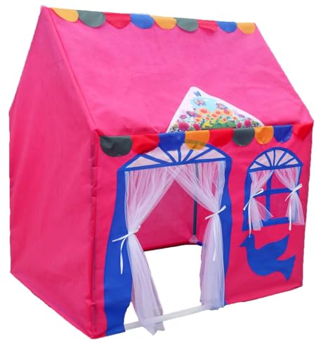 Homecute Hut Type Kids Toy Small Size Play Tent House for Boys and Girls. (Pink)