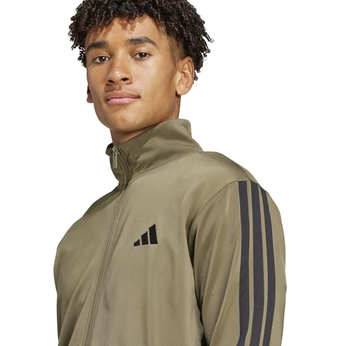 Image of adidas Mens Basic 3-stripes Tricot Track