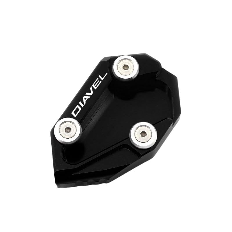 Extension béquille latérale en aluminium CNC pour moto Diavel 1200