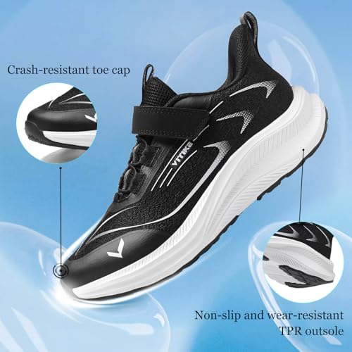 Image of JMFCHI Boys Girls Kids Sneakers Knitted Mesh Running Tennis Athletic Shoes | Breathable,Lightweight,Comfortable,Non-slip,Easy wear,Casual fashion,Indoor outdoor,Gym sport,Daily play,Little /Big Kid
