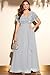 Plus Size Silver Gray Dress Grey Mother of Bride Groom Formal Evening Bridesmaid Prom Sequin Long Wedding Guest Dresses