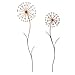 Produktbild Gartenstecker Pusteblume - Löwenzahn 2er Set in Rostoptik 80-100cm zum Stecken für die Gartendeko