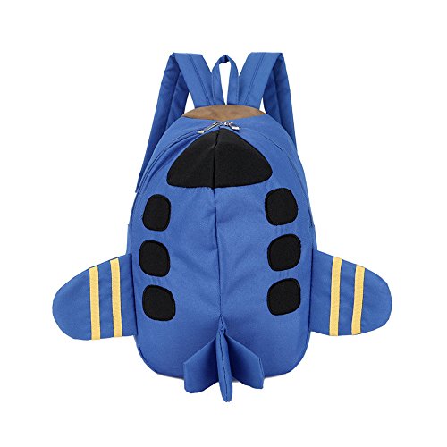 WINGMO 3D Avión Mochilas infantiles  Unisex Baby Boys Niñas Niños Pequeños Bolsas