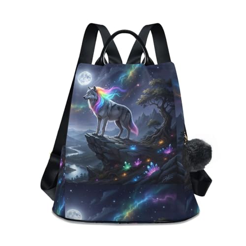 Sac à dos loup néon pour ranger vos affaires en toute sécurité dans les transports