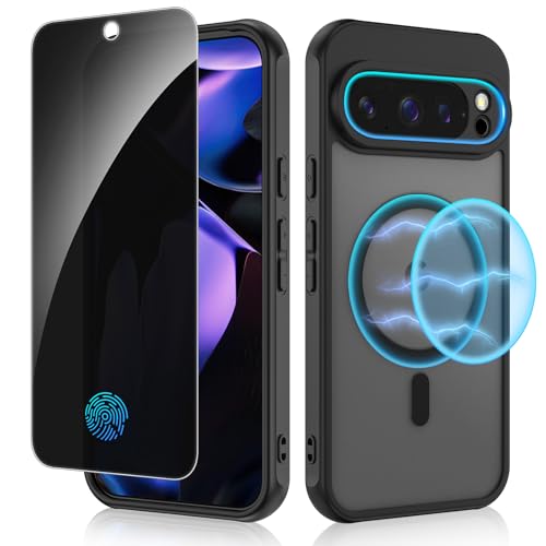 Image of Ruky for Google Pixel 9 Pro XL Case Compatible with MagSafe, Transparent