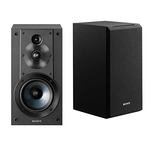 Sony SSCS5 3-Way 3-Driver Bookshelf Speaker System (Black) Bundle with 100 feet, 16AWG Speaker Wire (2 Items) - image 2