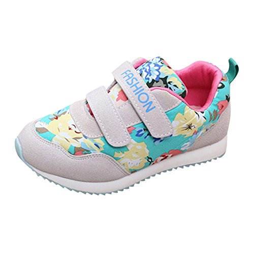 Zapatilla De Deporte,ZARLLE Zapatillas Bebé NiñOs NiñAs Letra Flor Imprimir Malla Zapatillas Deportivas De Estilo Deportivo Para Correr Zapatos Bebe NiñA Suela Blanda
