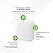 Zyxel WiFi 6 AX3000 Wireless Gigabit Access Point | Mesh, Seamless Roaming, & MU-MIMO | WPA3-PSK Security | Cloud, App or Direct Management | POE+ or AC Powered | AC Adapter Included | NWA50AX PRO