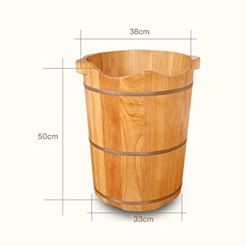 Spa de pies de barril de madera para pedicure miniatura 3