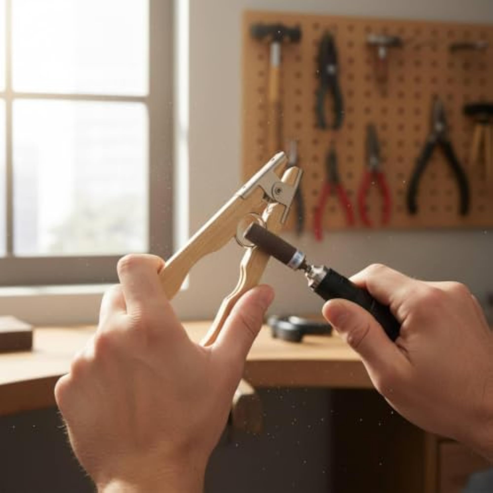 Circlet Polishing Holder Clamp for DIY Crafters