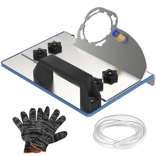 45 Degree Tile Chamfering Tool, Angle Grinder Stand for Tile 45° Grinder Holder Tile Tools Chamfer Cutter Grinder Tool for 100 Type Angle Grinders Attachments Special Cutting Fixed Bracket