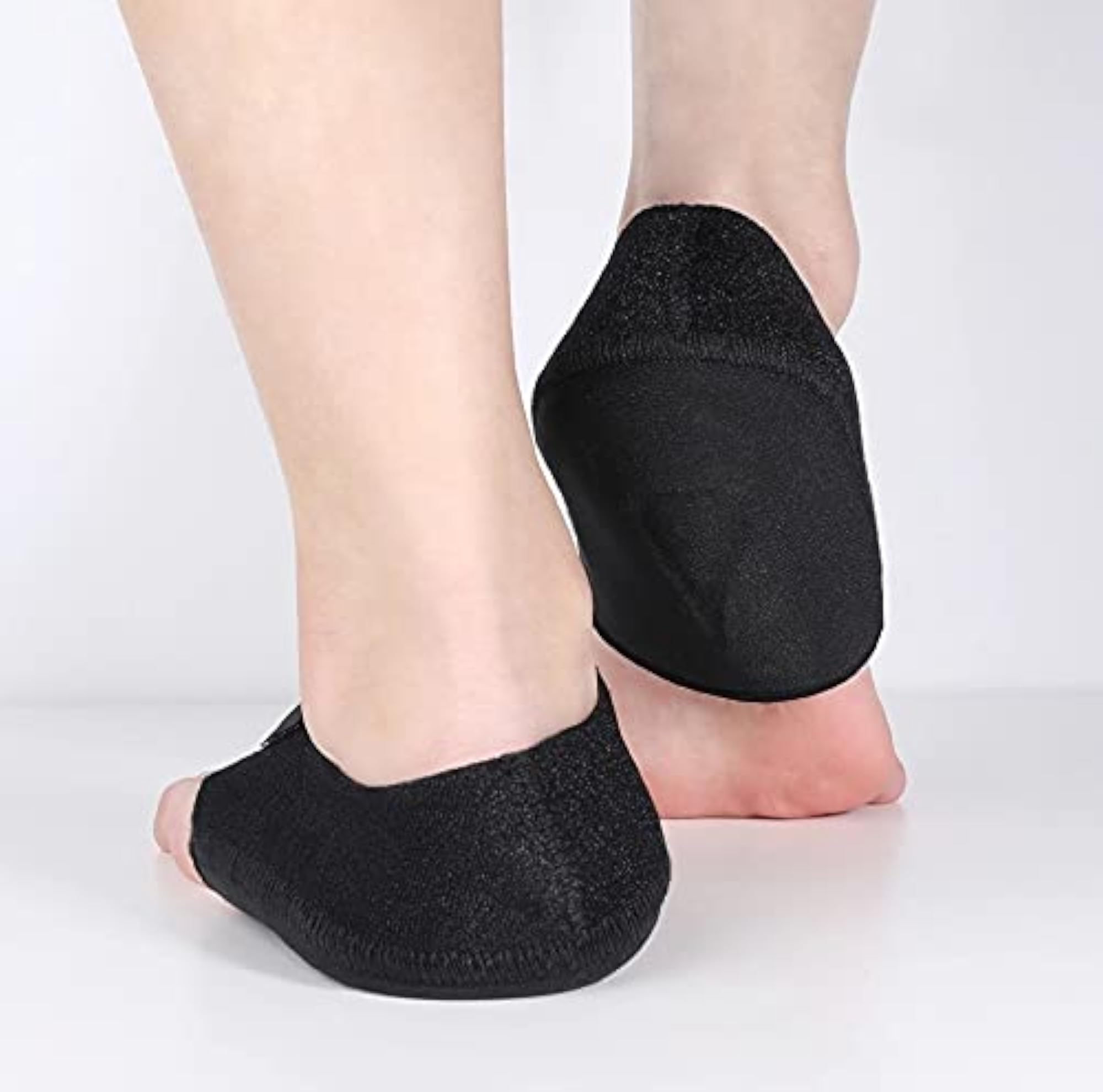 Silicone Gel Heel Pad for Relief from Pain and Swellings