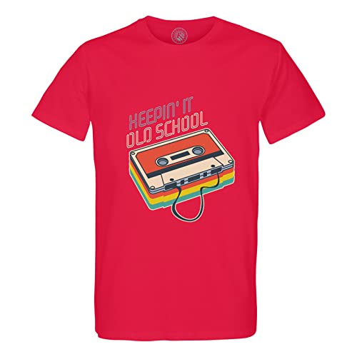 T-shirt keepin it old school cadeau idéal homme nostalgique 80's