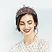 BESPORTBLE Tiara D' anniversaire pour Femmes Silver Queen Crown Tiara Crystal Tiara Grils Princess Crown Rhinestone Band Band Accessoires Bridal Weddal Prom Birthday Party Halloween Costume